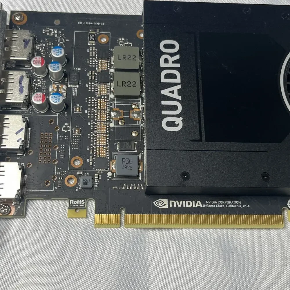 HP NVIDIA Quadro P2000 5GB GDDR5 Graphic Card 919988-002 Untested